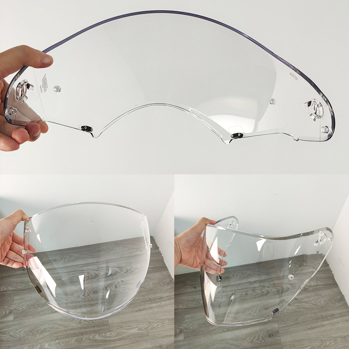 For AGV K5-JET / EVO Replacement Visor – Light Tint Finishes / Clear - Day & Night Use Series