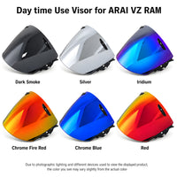 For Arai VAS-Z Replacement Visor -  VZ-RAM / SZ-R VAS / SZ-R EVO - Daytime Use Series