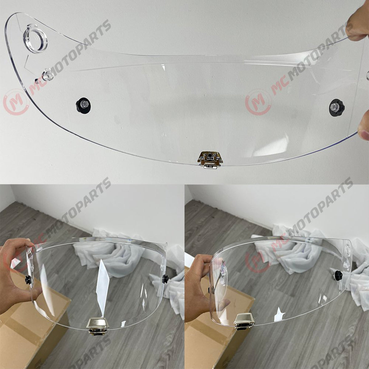 For HJC RPHA 11 70 Replacement Visor (HJ26 / ST) – Light Tint Finishes / Clear - Day & Night Use Series