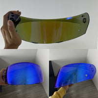 For HJC i90 i91 Replacement Visor (HJ33) – Tinted & Spectra Mirror Finishes - Daytime Use Series