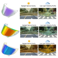 For HJC RPHA 12 / 12N Replacement Visor (HJ42) – Light Tint Finishes / Clear - Day & Night Use Series