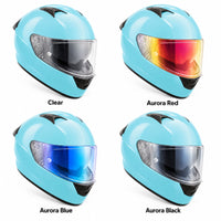 For KYT NFR NF NX NXR NZ ST Helmet Replacement Visor Light Tint Finishes Clear Day Night Use Series