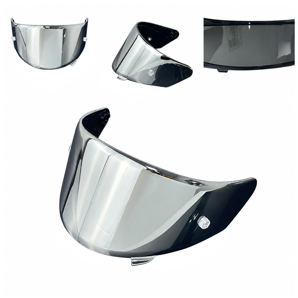 For KYT NFR NF NX NXR NZ ST Helmet Replacement Visor Tinted Spectra Mirror Finishes - Daytime Use Series