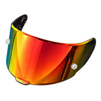 For KYT TT Course Helmet Replacement Visor Tinted Spectra Mirror Finishes - Daytime Use Series