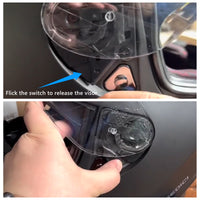 For LS2 Citation Sedici Strada 2/3 FT2 Vector Replacement Visor (FF801,FF397,FF813) - Photochromic Visor – Clear to Dark Transition