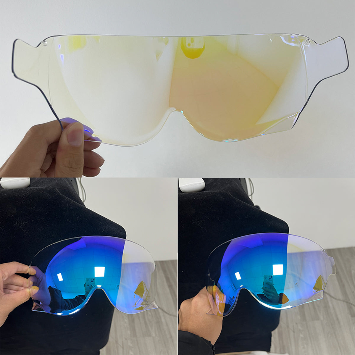 For Shoei JO / Plus / EX-Zero Replacement Visor (CJ-3) – Light Tint Finishes / Clear - Day & Night Use Series