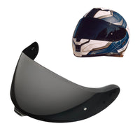 Shoei Neotec 3 helmet visor by MC Motoparts in tinted and spectra mirror finishes, designed for daytime riding.