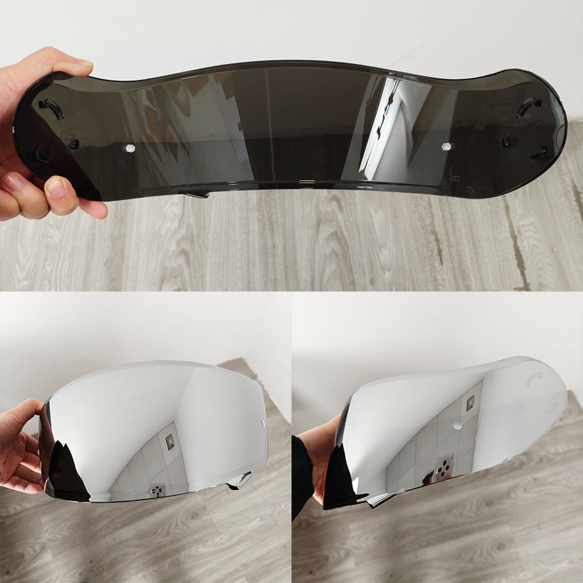 For Shoei Neotec 2 Replacement Visor (CNS-3) – Tinted & Spectra Mirror Finishes - Daytime Use Series