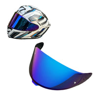 Clear MC Motoparts helmet visor for Shoei X-15 X-Fifteen X-SPR PRO Z8 RF-1400 NXR 2 CWR-F2 helmet, suitable for daytime riding.