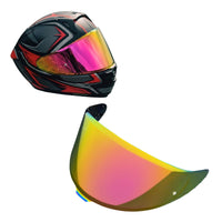 MC Motoparts helmet visor for Shoei X-15 X-Fifteen X-SPR PRO Z8 RF-1400 NXR 2 CWR-F2 helmet, clear daytime use visor.