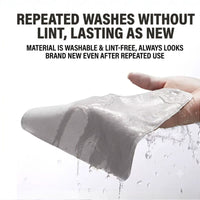 [Helmet Visor Cleaning Cloth] Premium Microfiber Polishing Cloth, Lint-Free (1 Pc)