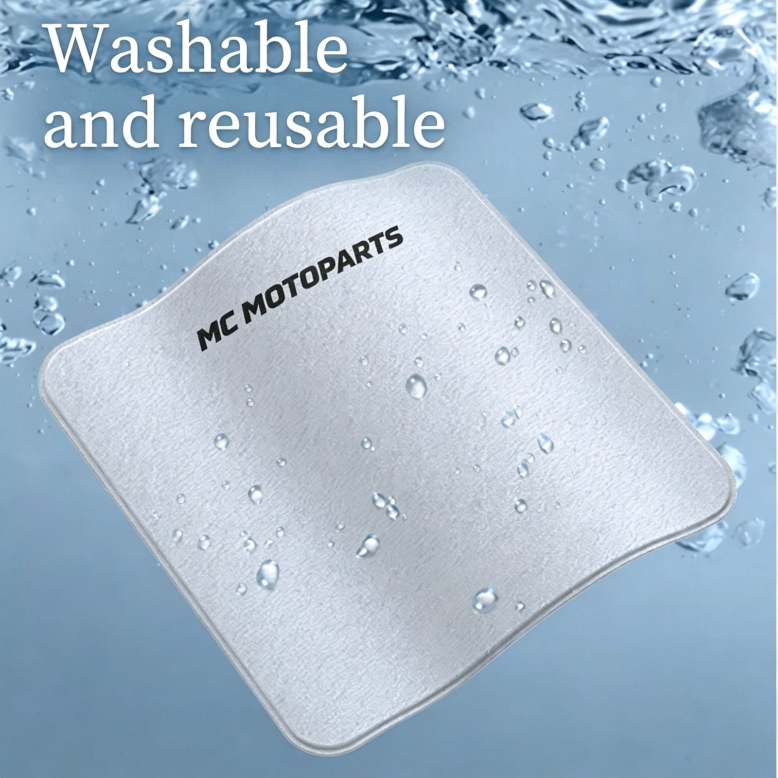 [Helmet Visor Cleaning Cloth] Premium Microfiber Polishing Cloth, Lint-Free (1 Pc)