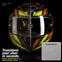 [Helmet Visor Cleaning Cloth] Premium Microfiber Polishing Cloth, Lint-Free (5 Pcs)