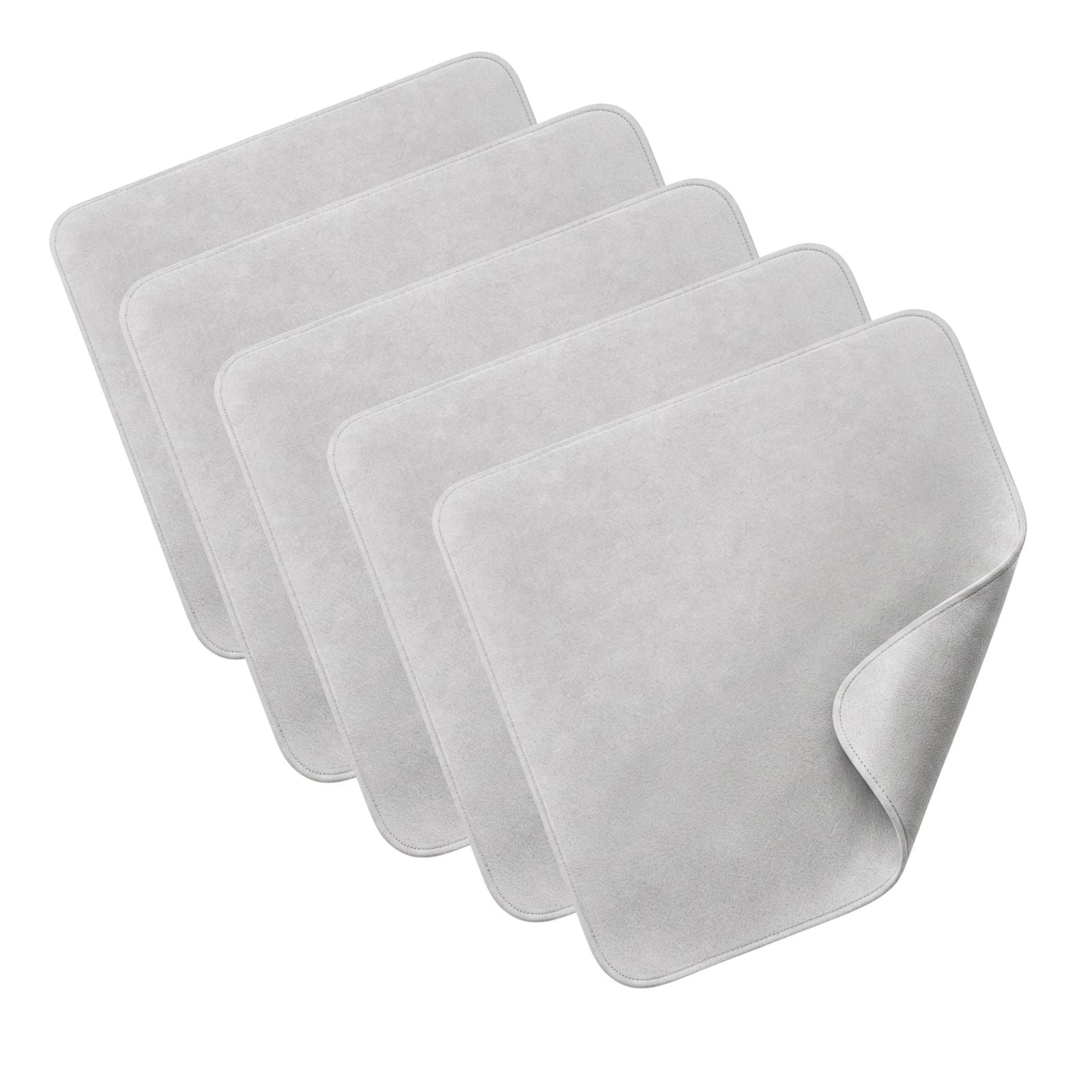 [Helmet Visor Cleaning Cloth] Premium Microfiber Polishing Cloth, Lint-Free (5 Pcs)