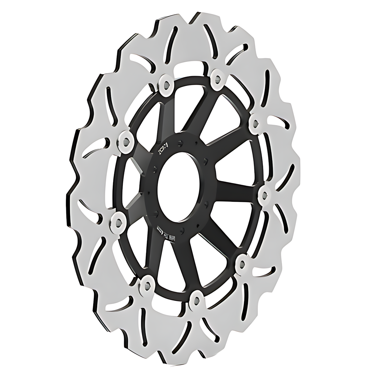 Floating Front Brake Disc Rotor for Honda CRF1000L / CRF1100L Africa Twin (2016-2021) – Black Hub
