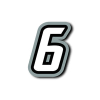 Personalize Custom MX Dirt Bike Motorcycle Racing Number Stickers - N32