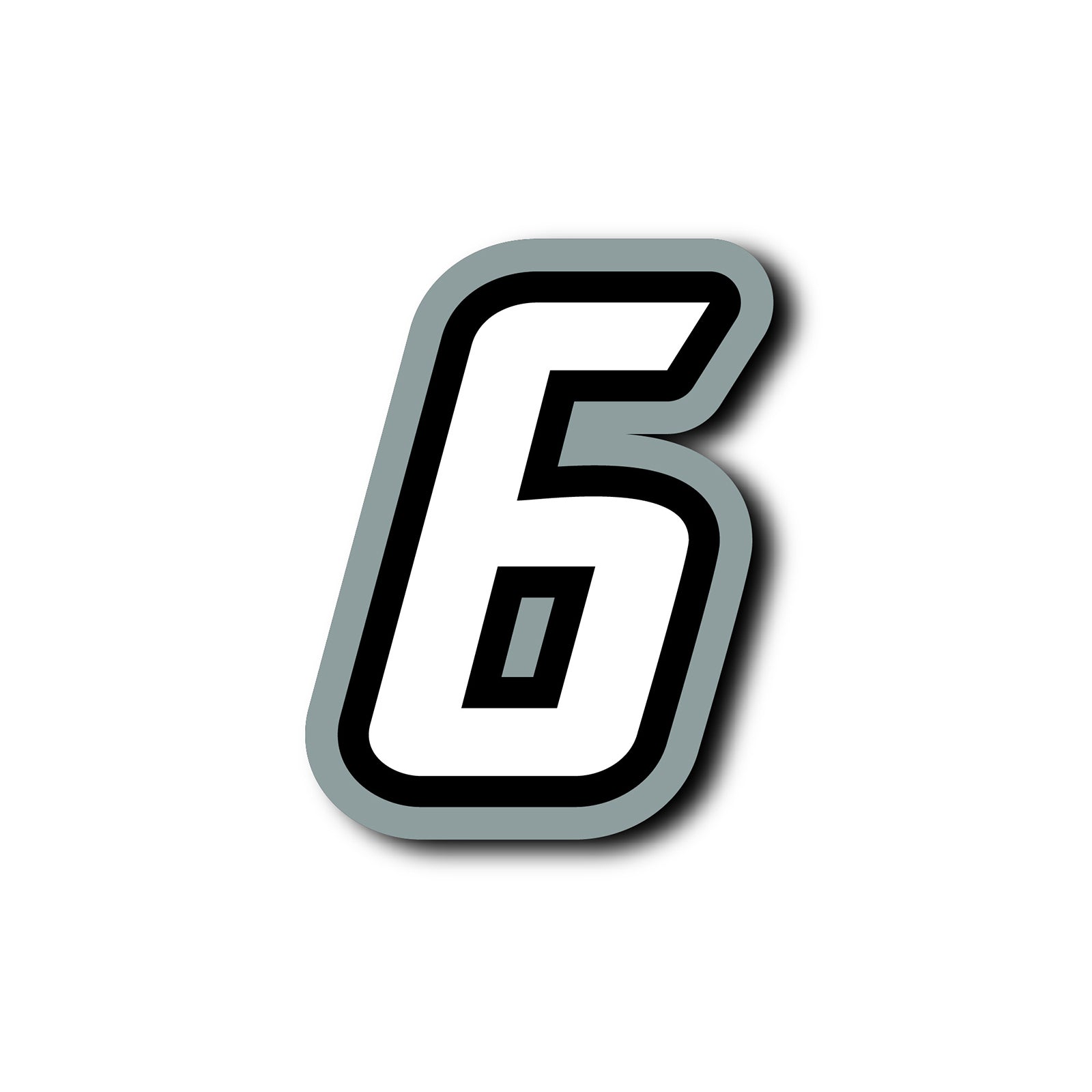 Personalize Custom MX Dirt Bike Motorcycle Racing Number Stickers - N32