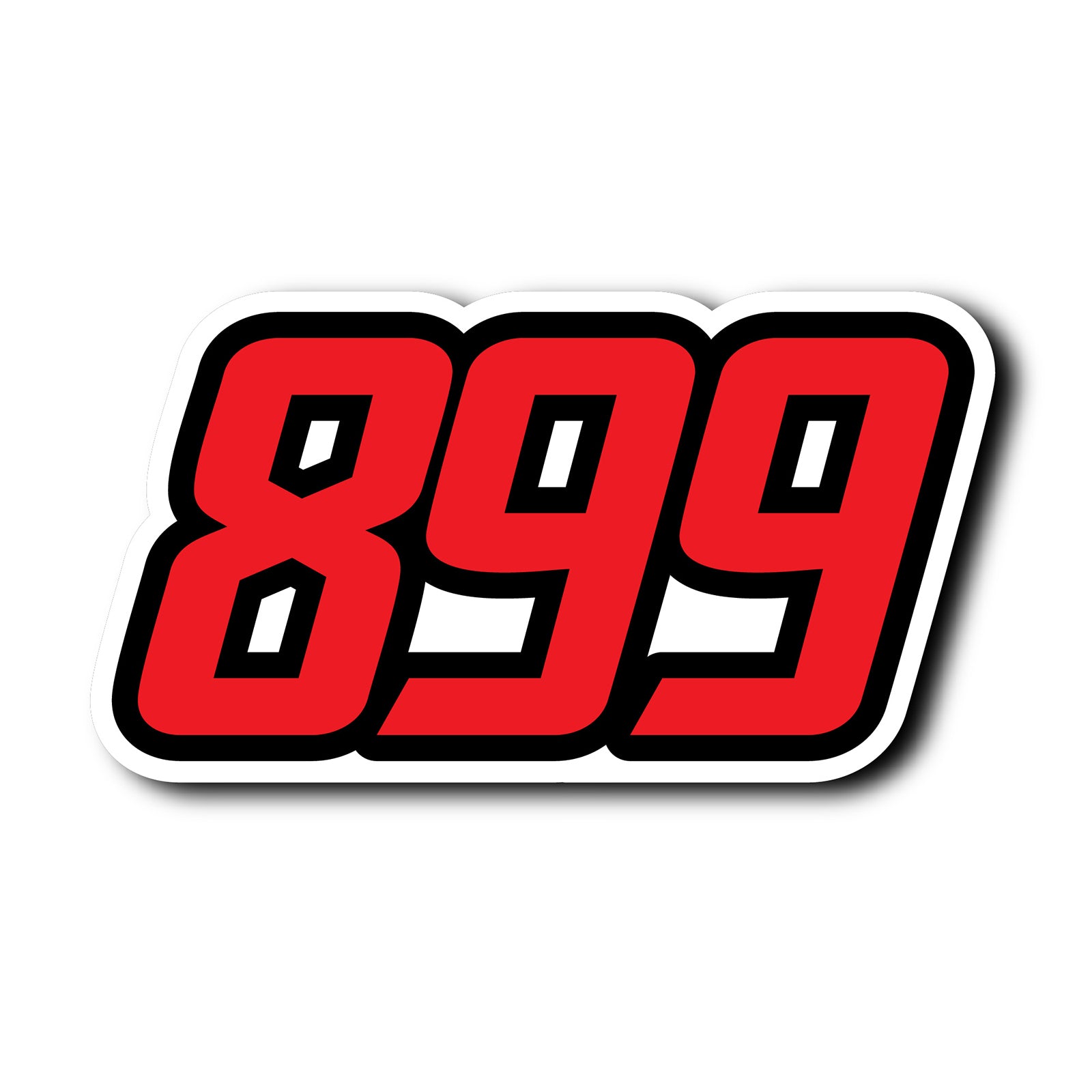 Personalize Custom MX Dirt Bike Motorcycle Racing Number Stickers - N32
