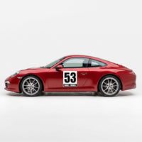 Custom Racing Number Magnets 12" x 15" (Set of 2) – Reusable Track Day Magnetic Door Plates with Car Make & Model (RCNUM004)