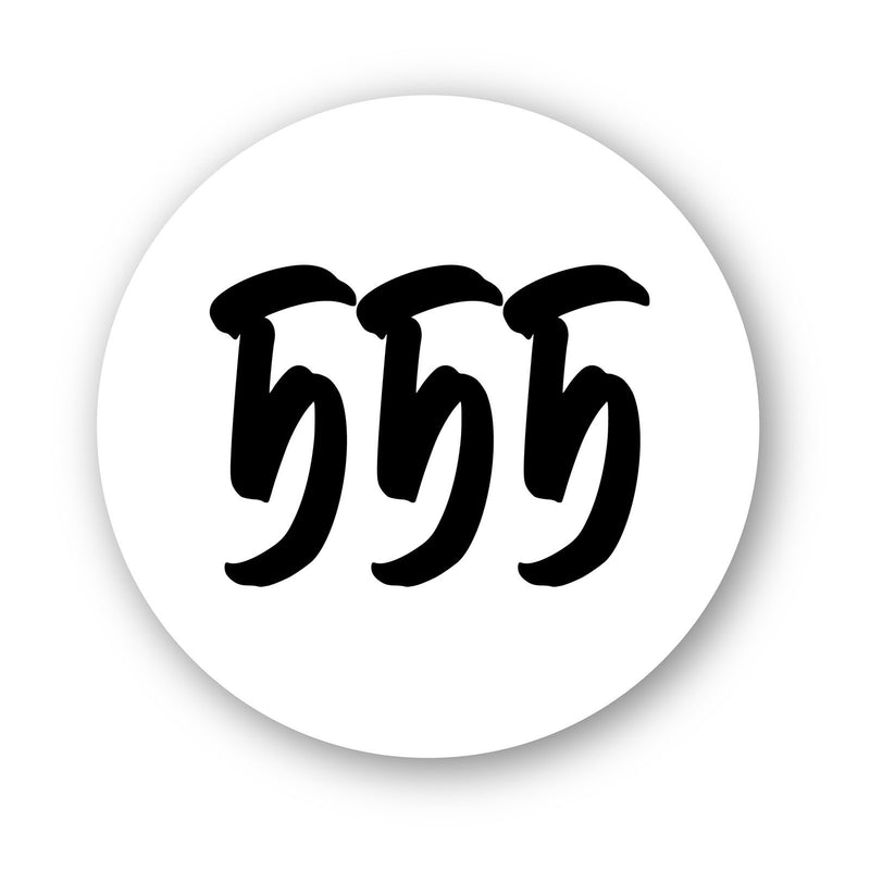 Personalize Custom Race Car Sticker Decals 2pcs - Circle Number Car Sticker - MC Motoparts