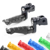 {Front}  Fits Kawasaki ZX-4RR 4R ZX-25R ZX-10R R-FIGHT 25mm Adjustable Foot Pegs