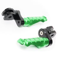 {Front}  Fits Kawasaki ZX-4RR 4R ZX-25R ZX-10R R-FIGHT 25mm Adjustable Foot Pegs