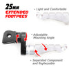 {Front}  Fits Greenger G3S G3 2023-2024 R-FIGHT 25mm Adjustable Foot Pegs - MC Motoparts