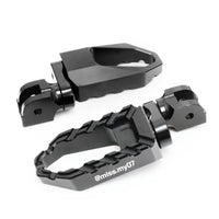 MC Motoparts Custom Engraved Name BUZZ FRONT / REAR Lowering Wide Foot Pegs - Personlization Footpegs