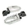MC Motoparts Custom Engraved Name BUZZ FRONT / REAR Lowering Wide Foot Pegs - Personlization Footpegs