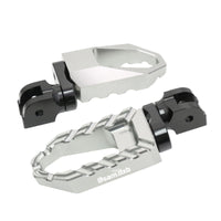 MC Motoparts Custom Engraved Name BUZZ FRONT / REAR Lowering Wide Foot Pegs - Personlization Footpegs