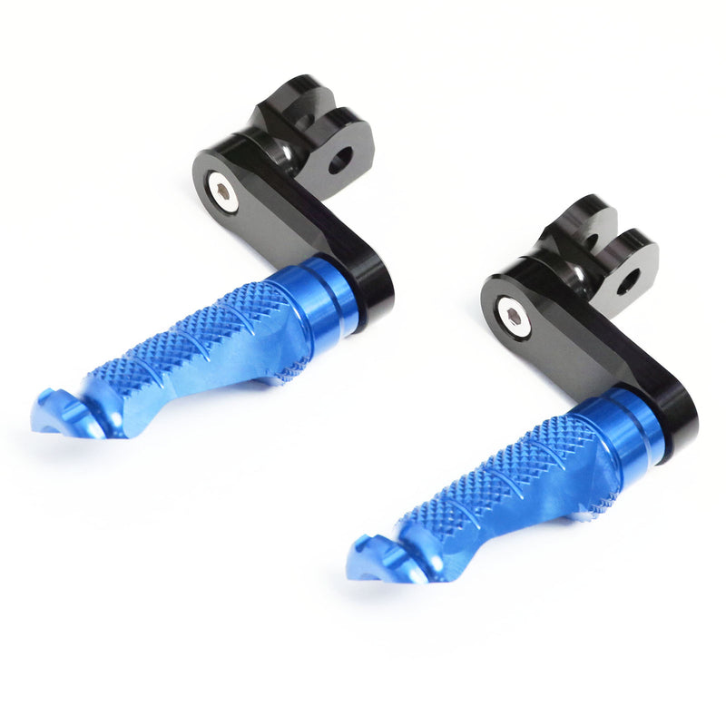 {Front}  Fits Kawasaki ZX-4RR 4R ZX-25R ZX-10R R-FIGHT 40mm Adjustable Foot Pegs