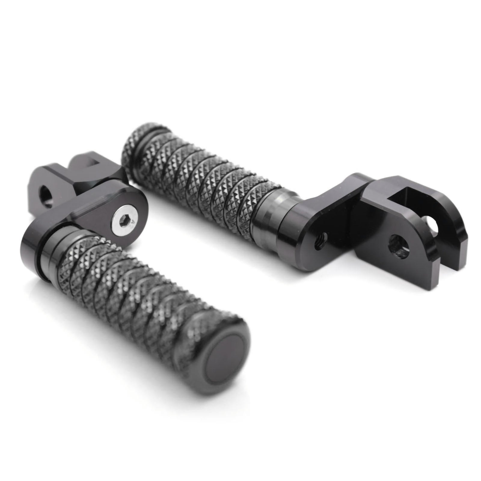 {Delantero} Se adapta a las clavijas de pie de poste ajustables Aprilia Shiver 900 SL750 de 25 mm