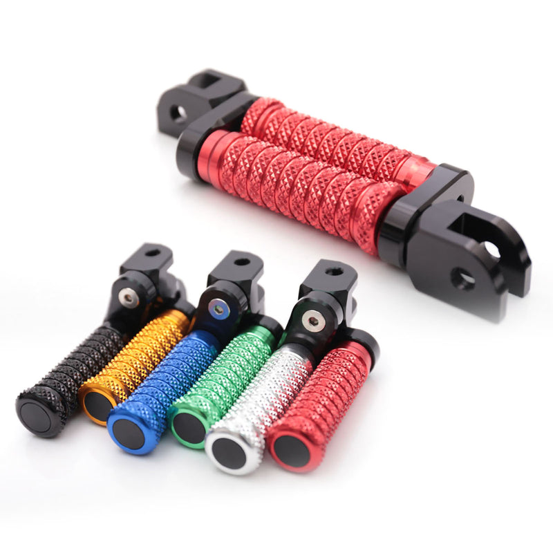 {Front}  Fits Ducati DesertX Multistrada V2 V4 S RS 25mm Adjustable POLE Foot Pegs - MC Motoparts