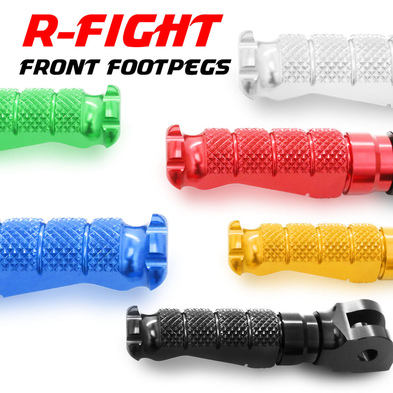 {Front}  Fits Harley Davidson Sportster Heritage R-FIGHT Foot Pegs - MC Motoparts