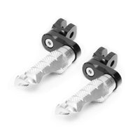 {Avant} Compatible avec Aprilia Shiver 900 SL750 Tuono V4R Repose-pieds réglables de 25 mm.