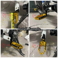 Fit Razor MX350 MX400 MX500 MX650 Touring Rider Front Foot Pegs Footpegs Electric Dirt Bike MC Motoparts