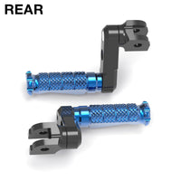 Fits Suzuki GSF650 GSF1200 50mm Extension Rear R-FIGHT Gold Foot Pegs