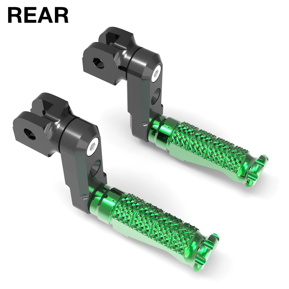 Fits Buell XB12R XB9S S1 S3 M2 50mm Adjustable Rear R-FIGHT Gold Foot Pegs