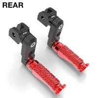 Fits MV Agusta Brutale 675 800 F4 50mm Extension Rear R-FIGHT Gold Foot Pegs