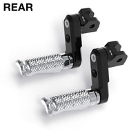 Fits Triumph Speed Four Speed Triple 50mm Adjustable Rear R-FIGHT Gold Foot Pegs