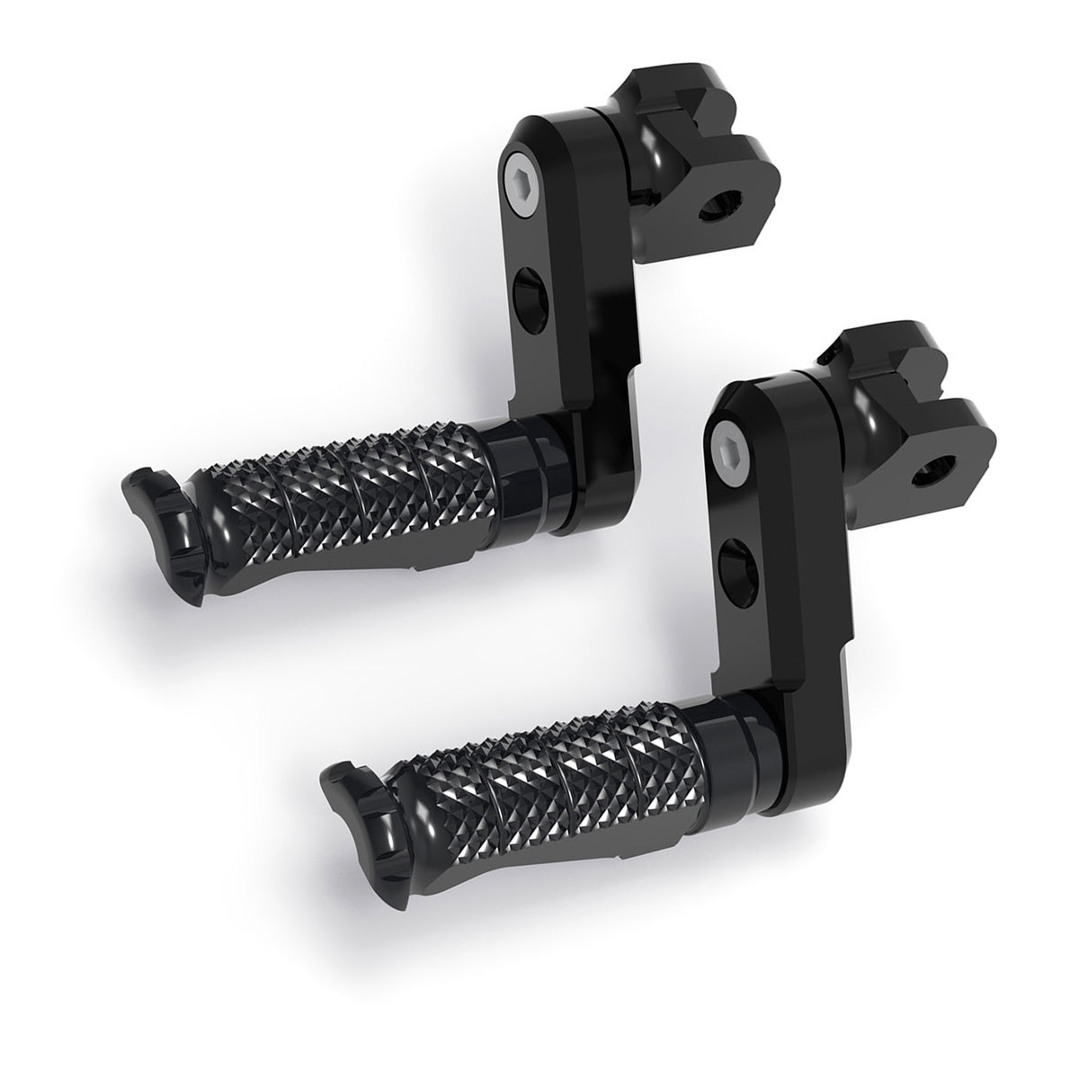 Fit Ducati 749 996 1098 1198 Diavel RFIGHT 50mm Lowering Front Red Foot Pegs - MC Motoparts