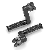 Fit MV Agusta Brutale 1078RR 750 910 RFIGHT 50mm Multi-step Front Silver Foot Pegs - MC Motoparts
