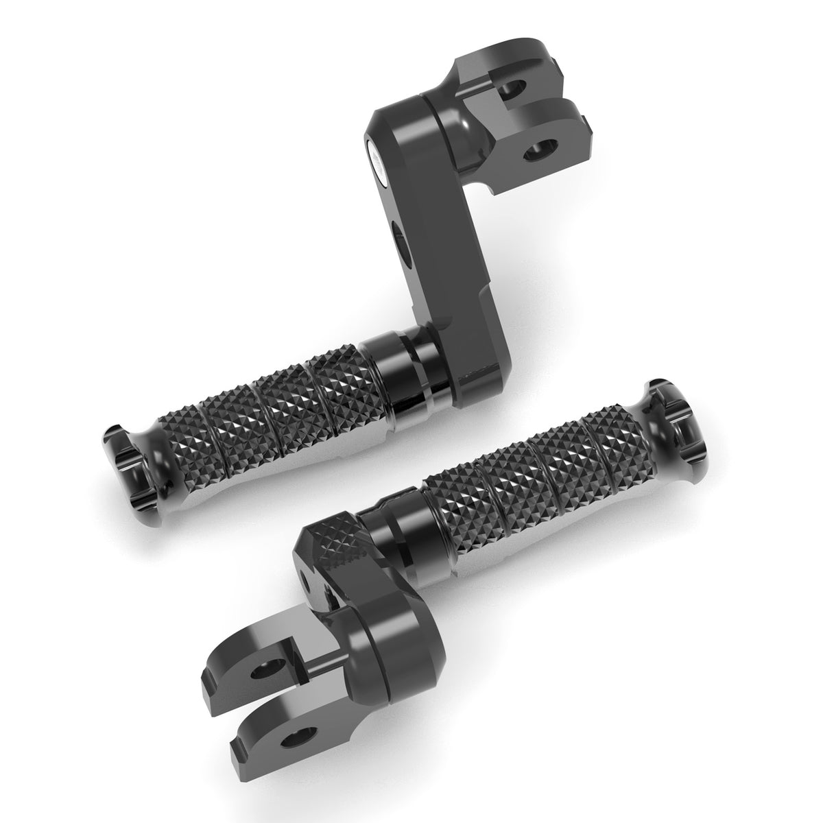 Fit MV Agusta Brutale 1078RR 750 910 RFIGHT 50mm Multi-step Front Silver Foot Pegs - MC Motoparts