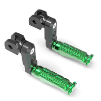 Fit Buell 1125R S1 S3 X1 XV12R RFIGHT 50mm Multi-step Front Black Foot Pegs - MC Motoparts