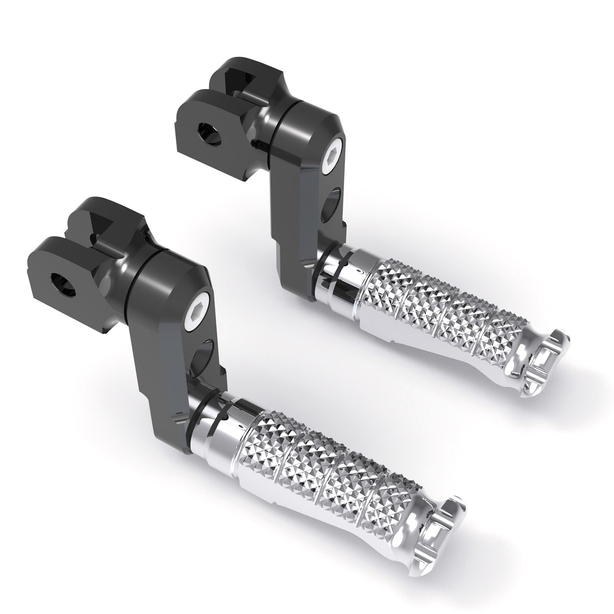 Fit Buell 1125R S1 S3 X1 XV12R RFIGHT 50mm Multi-step Front Gold Foot Pegs - MC Motoparts