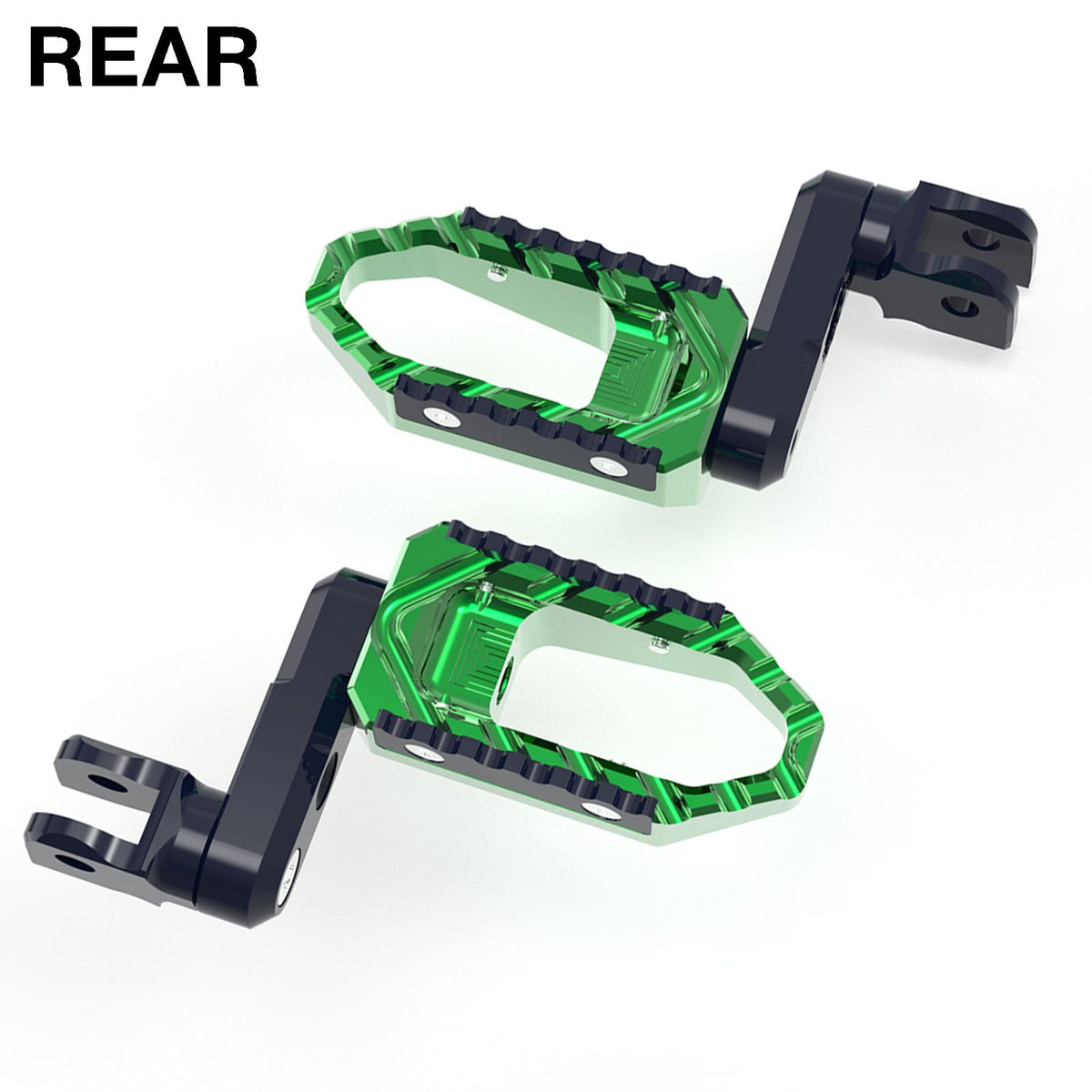 Fits Ducati Monster 695 800 S4R 50mm extension Rear TRC Touring Wide Foot Pegs