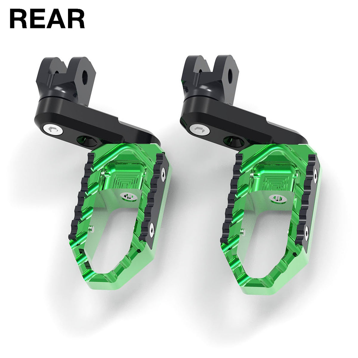Fits Suzuki GSF650 GSF1200 50mm extension Rear TRC Touring Wide Foot Pegs