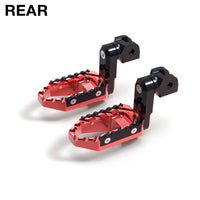 Fits Ducati Hypermotard 821 Multistrada Icon 50mm extension Rear TRC Touring Wide Foot Pegs