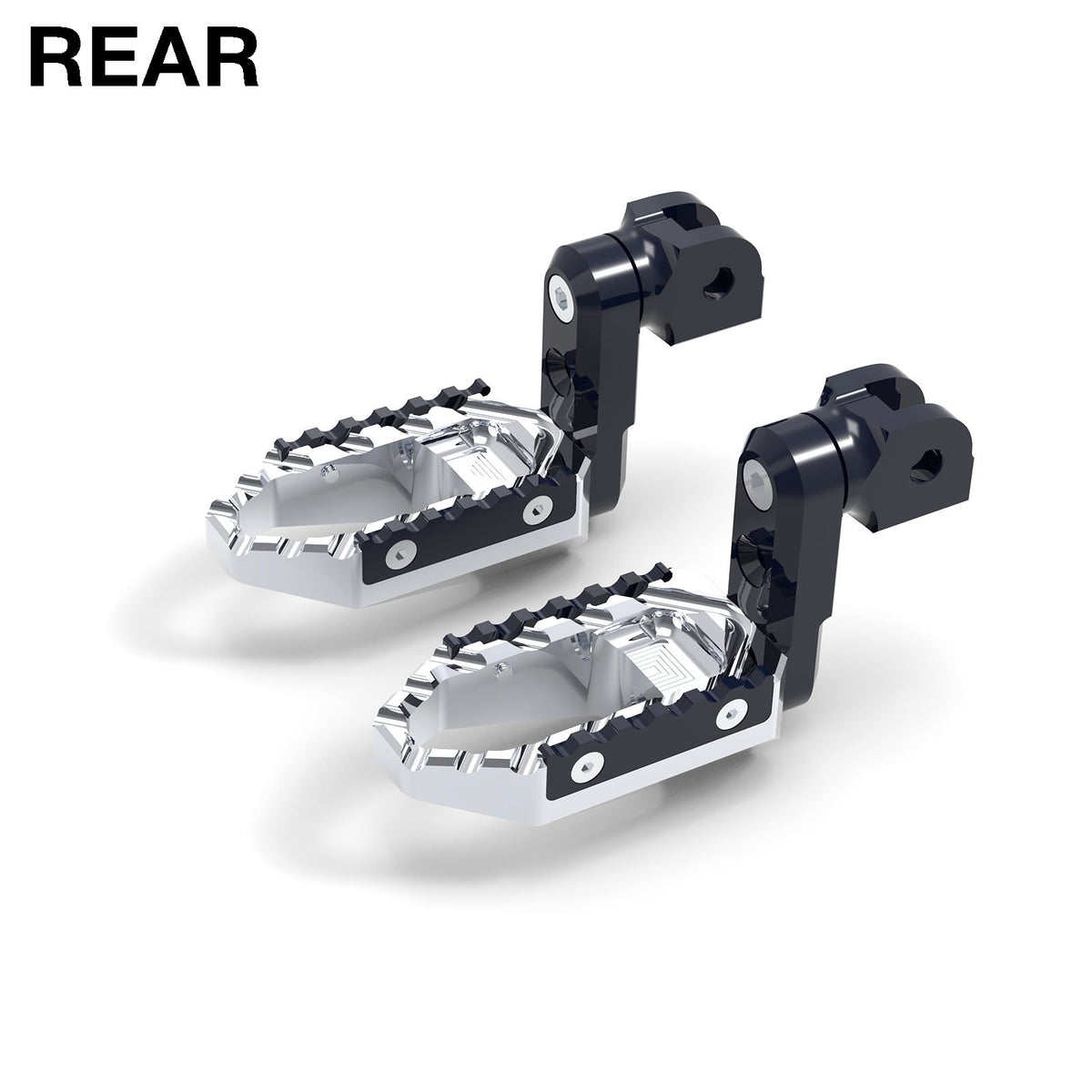 {Passenger}  Fits Triumph Scrambler Bonneville EFI T100 50mm Extension TRC Touring Wide Foot Pegs