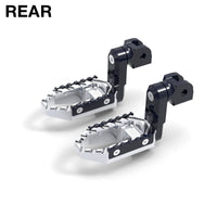 {Passenger}  Fits Ducati Hypermotard 50mm Lowering Passenger TRC Touring Wide Foot Pegs